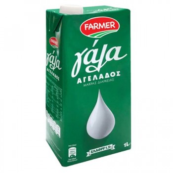 FARMER ΓΑΛΑ ΜΑΚΡΑΣ ΔΙΑΡΚΕΙΑΣ 1,5% 1L FARMER ΓΑΛΑ ΜΑΚΡΑΣ ΔΙΑΡΚΕΙΑΣ 1,5% 1L