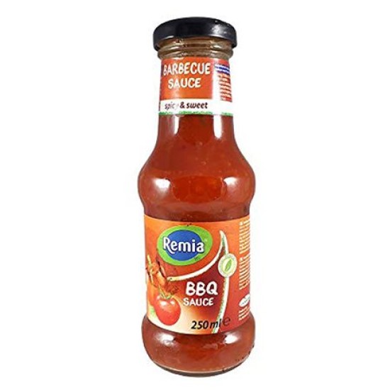 REMIA BARBEQUE SAUCE SPICY & SWEET 250ML 